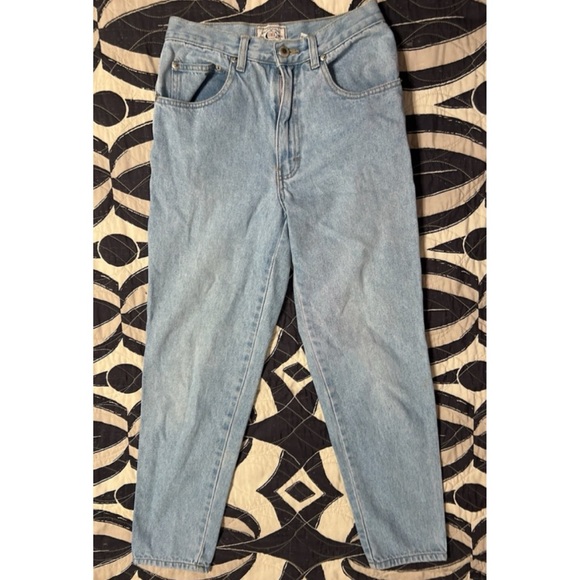 BUGLEBOY CO. VTG RARE 612 Slim Fit Light Wash Mom Jeans Vintage 90s Grunge Y2K - Picture 3 of 6